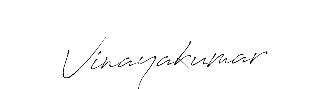Also we have Vinayakumar name is the best signature style. Create professional handwritten signature collection using Antro_Vectra autograph style. Vinayakumar signature style 6 images and pictures png