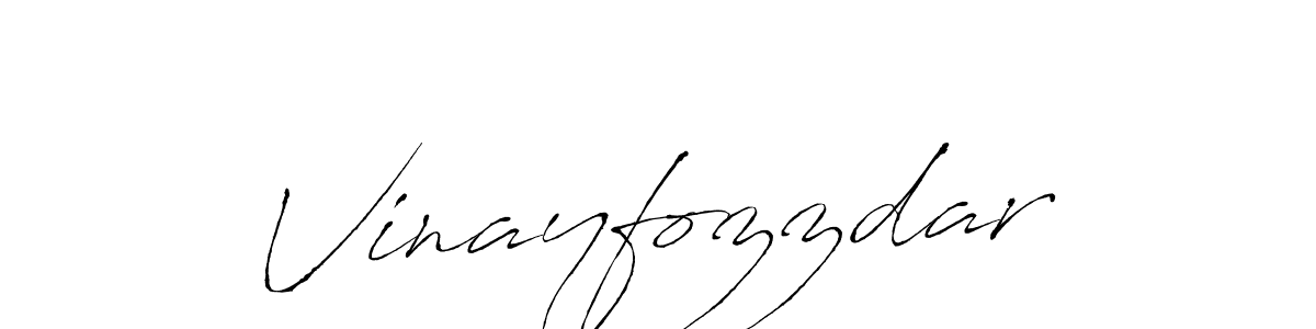 Make a beautiful signature design for name Vinayfozzdar. Use this online signature maker to create a handwritten signature for free. Vinayfozzdar signature style 6 images and pictures png