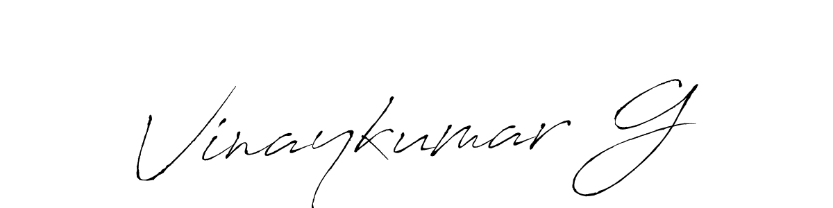 Similarly Antro_Vectra is the best handwritten signature design. Signature creator online .You can use it as an online autograph creator for name Vinaykumar G. Vinaykumar G signature style 6 images and pictures png
