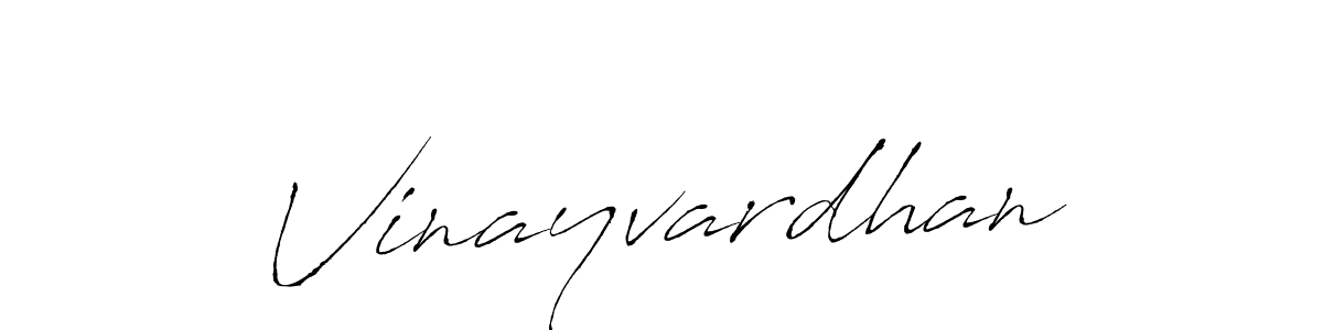 How to make Vinayvardhan signature? Antro_Vectra is a professional autograph style. Create handwritten signature for Vinayvardhan name. Vinayvardhan signature style 6 images and pictures png