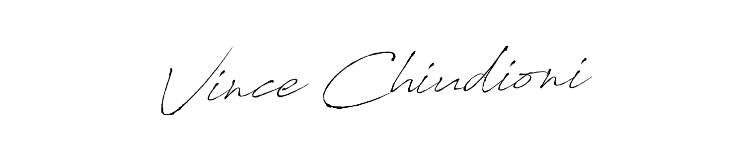 Here are the top 10 professional signature styles for the name Vince Chiudioni. These are the best autograph styles you can use for your name. Vince Chiudioni signature style 6 images and pictures png