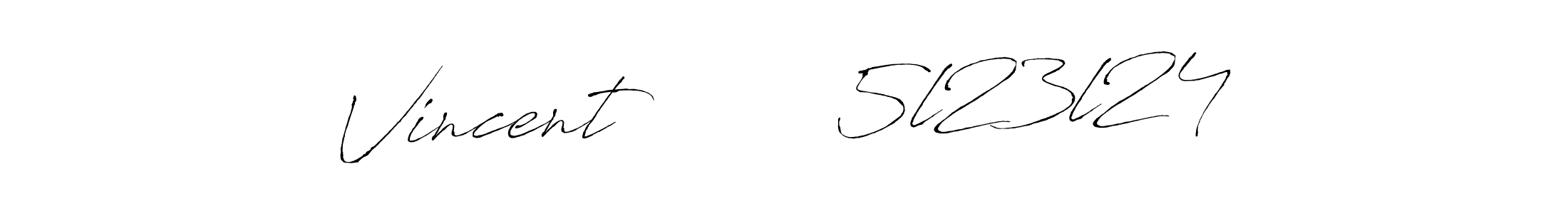 Make a beautiful signature design for name Vincent        5l23l24. Use this online signature maker to create a handwritten signature for free. Vincent        5l23l24 signature style 6 images and pictures png