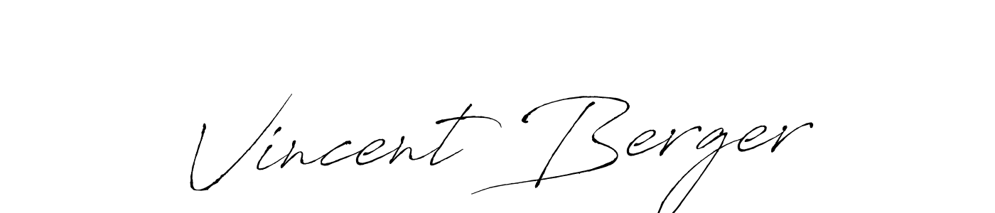 Make a beautiful signature design for name Vincent Berger. Use this online signature maker to create a handwritten signature for free. Vincent Berger signature style 6 images and pictures png