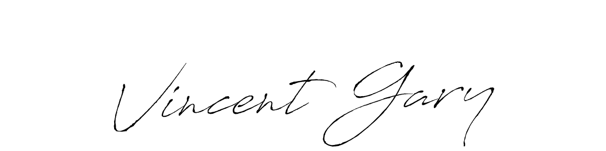 Use a signature maker to create a handwritten signature online. With this signature software, you can design (Antro_Vectra) your own signature for name Vincent Gary. Vincent Gary signature style 6 images and pictures png