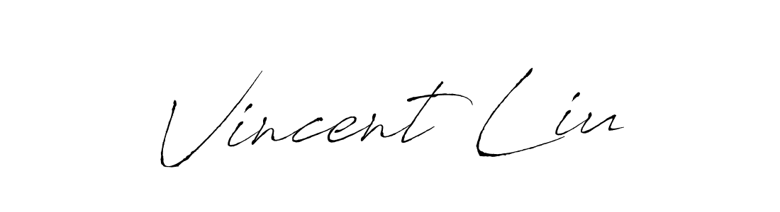 Also we have Vincent Liu name is the best signature style. Create professional handwritten signature collection using Antro_Vectra autograph style. Vincent Liu signature style 6 images and pictures png