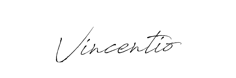 Make a beautiful signature design for name Vincentio. Use this online signature maker to create a handwritten signature for free. Vincentio signature style 6 images and pictures png