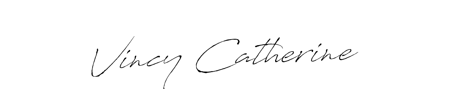 How to Draw Vincy Catherine signature style? Antro_Vectra is a latest design signature styles for name Vincy Catherine. Vincy Catherine signature style 6 images and pictures png