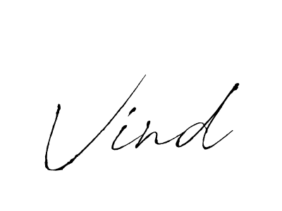 Also we have Vind name is the best signature style. Create professional handwritten signature collection using Antro_Vectra autograph style. Vind signature style 6 images and pictures png