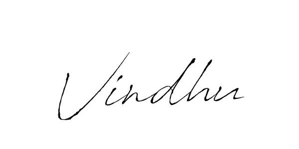 Antro_Vectra is a professional signature style that is perfect for those who want to add a touch of class to their signature. It is also a great choice for those who want to make their signature more unique. Get Vindhu name to fancy signature for free. Vindhu signature style 6 images and pictures png