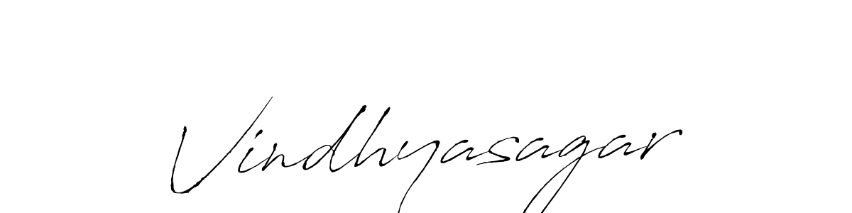 Design your own signature with our free online signature maker. With this signature software, you can create a handwritten (Antro_Vectra) signature for name Vindhyasagar. Vindhyasagar signature style 6 images and pictures png