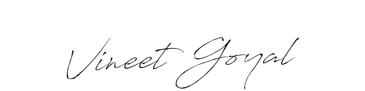 Make a beautiful signature design for name Vineet Goyal. Use this online signature maker to create a handwritten signature for free. Vineet Goyal signature style 6 images and pictures png