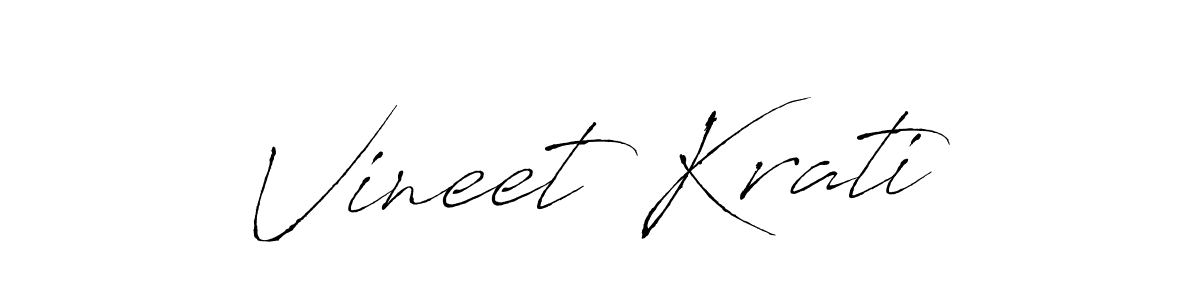 if you are searching for the best signature style for your name Vineet Krati. so please give up your signature search. here we have designed multiple signature styles  using Antro_Vectra. Vineet Krati signature style 6 images and pictures png