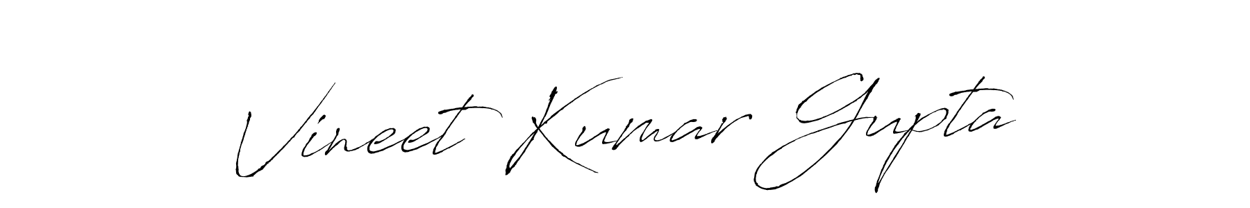 Also we have Vineet Kumar Gupta name is the best signature style. Create professional handwritten signature collection using Antro_Vectra autograph style. Vineet Kumar Gupta signature style 6 images and pictures png