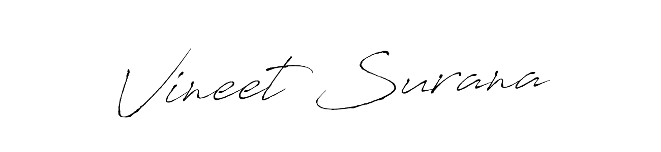 It looks lik you need a new signature style for name Vineet Surana. Design unique handwritten (Antro_Vectra) signature with our free signature maker in just a few clicks. Vineet Surana signature style 6 images and pictures png