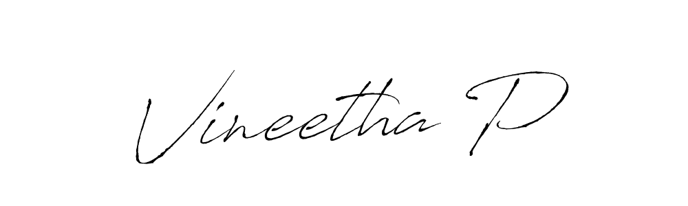 Antro_Vectra is a professional signature style that is perfect for those who want to add a touch of class to their signature. It is also a great choice for those who want to make their signature more unique. Get Vineetha P name to fancy signature for free. Vineetha P signature style 6 images and pictures png