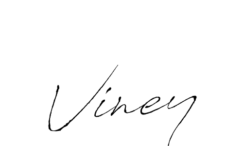 Viney stylish signature style. Best Handwritten Sign (Antro_Vectra) for my name. Handwritten Signature Collection Ideas for my name Viney. Viney signature style 6 images and pictures png