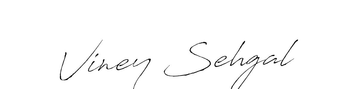 Antro_Vectra is a professional signature style that is perfect for those who want to add a touch of class to their signature. It is also a great choice for those who want to make their signature more unique. Get Viney Sehgal name to fancy signature for free. Viney Sehgal signature style 6 images and pictures png