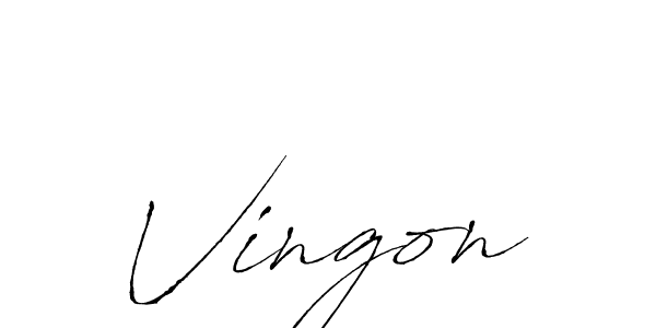 Once you've used our free online signature maker to create your best signature Antro_Vectra style, it's time to enjoy all of the benefits that Vingon name signing documents. Vingon signature style 6 images and pictures png