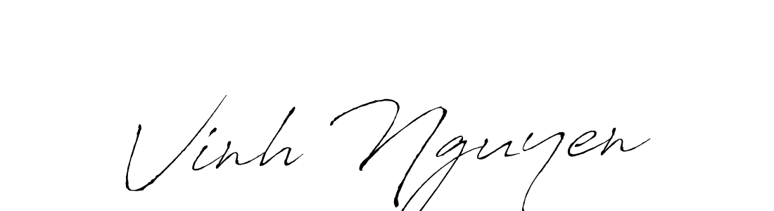Also You can easily find your signature by using the search form. We will create Vinh Nguyen name handwritten signature images for you free of cost using Antro_Vectra sign style. Vinh Nguyen signature style 6 images and pictures png