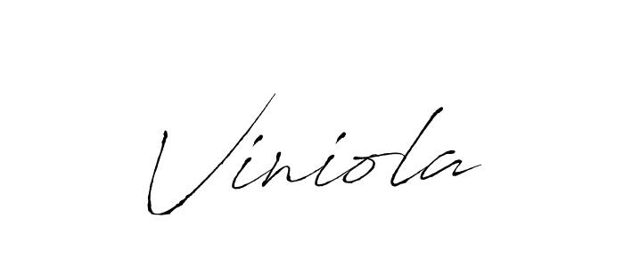 Antro_Vectra is a professional signature style that is perfect for those who want to add a touch of class to their signature. It is also a great choice for those who want to make their signature more unique. Get Viniola name to fancy signature for free. Viniola signature style 6 images and pictures png