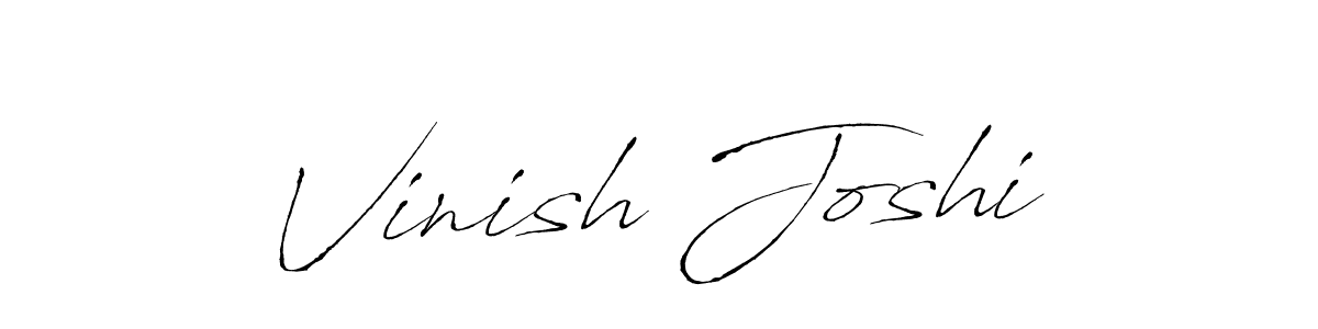 Also we have Vinish Joshi name is the best signature style. Create professional handwritten signature collection using Antro_Vectra autograph style. Vinish Joshi signature style 6 images and pictures png