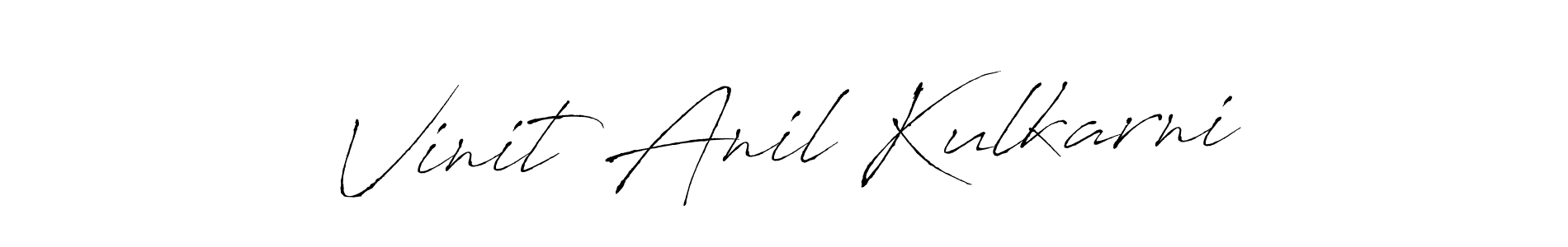 Once you've used our free online signature maker to create your best signature Antro_Vectra style, it's time to enjoy all of the benefits that Vinit Anil Kulkarni name signing documents. Vinit Anil Kulkarni signature style 6 images and pictures png