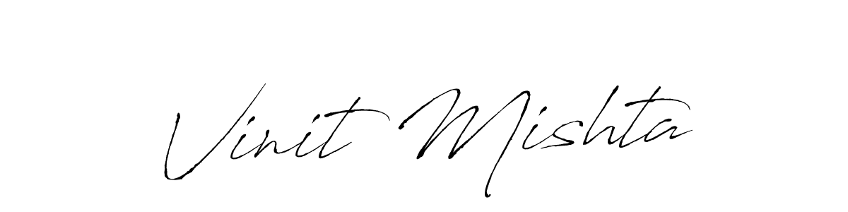 Once you've used our free online signature maker to create your best signature Antro_Vectra style, it's time to enjoy all of the benefits that Vinit Mishta name signing documents. Vinit Mishta signature style 6 images and pictures png