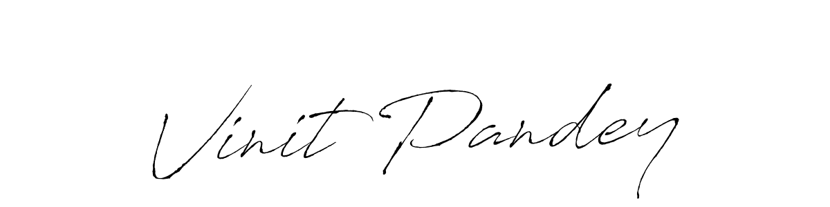 Make a short Vinit Pandey signature style. Manage your documents anywhere anytime using Antro_Vectra. Create and add eSignatures, submit forms, share and send files easily. Vinit Pandey signature style 6 images and pictures png