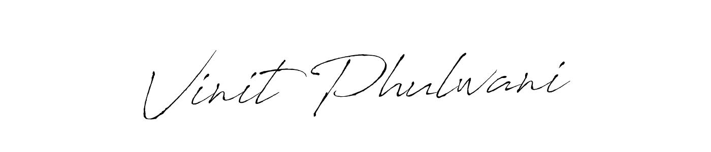 Best and Professional Signature Style for Vinit Phulwani. Antro_Vectra Best Signature Style Collection. Vinit Phulwani signature style 6 images and pictures png