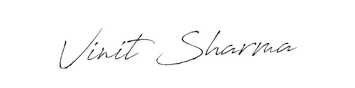 This is the best signature style for the Vinit Sharma name. Also you like these signature font (Antro_Vectra). Mix name signature. Vinit Sharma signature style 6 images and pictures png