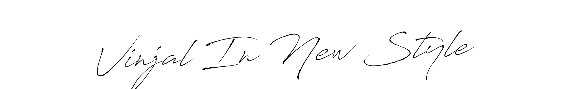 Once you've used our free online signature maker to create your best signature Antro_Vectra style, it's time to enjoy all of the benefits that Vinjal In New Style name signing documents. Vinjal In New Style signature style 6 images and pictures png