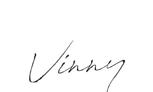 You should practise on your own different ways (Antro_Vectra) to write your name (Vinny) in signature. don't let someone else do it for you. Vinny signature style 6 images and pictures png