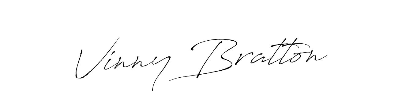 Antro_Vectra is a professional signature style that is perfect for those who want to add a touch of class to their signature. It is also a great choice for those who want to make their signature more unique. Get Vinny Bratton name to fancy signature for free. Vinny Bratton signature style 6 images and pictures png