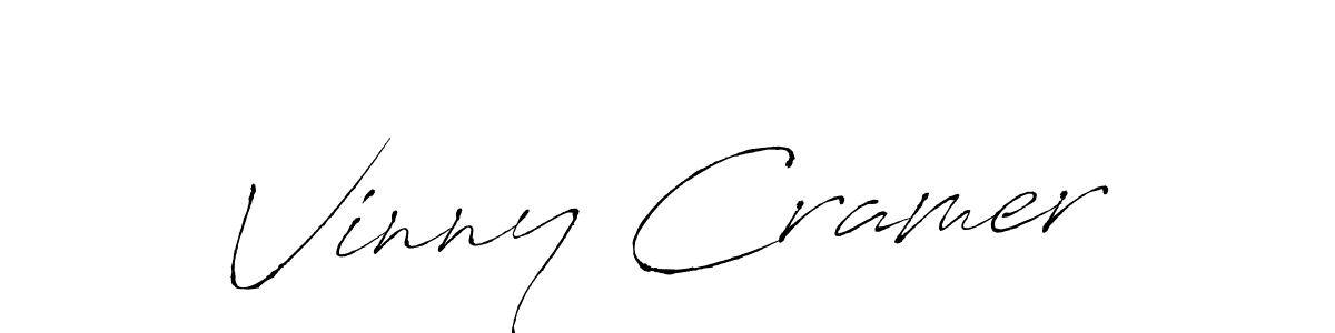 Also we have Vinny Cramer name is the best signature style. Create professional handwritten signature collection using Antro_Vectra autograph style. Vinny Cramer signature style 6 images and pictures png