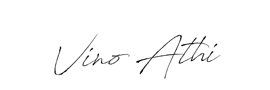 This is the best signature style for the Vino Athi name. Also you like these signature font (Antro_Vectra). Mix name signature. Vino Athi signature style 6 images and pictures png