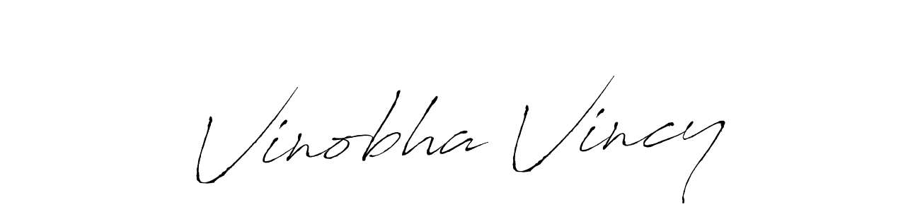 This is the best signature style for the Vinobha Vincy name. Also you like these signature font (Antro_Vectra). Mix name signature. Vinobha Vincy signature style 6 images and pictures png