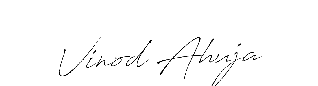 You can use this online signature creator to create a handwritten signature for the name Vinod Ahuja. This is the best online autograph maker. Vinod Ahuja signature style 6 images and pictures png