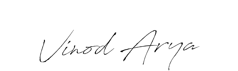 Once you've used our free online signature maker to create your best signature Antro_Vectra style, it's time to enjoy all of the benefits that Vinod Arya name signing documents. Vinod Arya signature style 6 images and pictures png