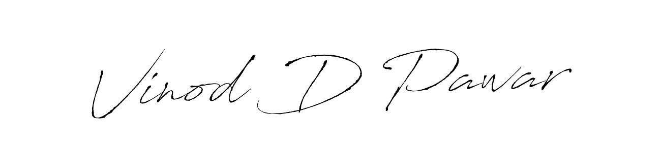 It looks lik you need a new signature style for name Vinod D Pawar. Design unique handwritten (Antro_Vectra) signature with our free signature maker in just a few clicks. Vinod D Pawar signature style 6 images and pictures png