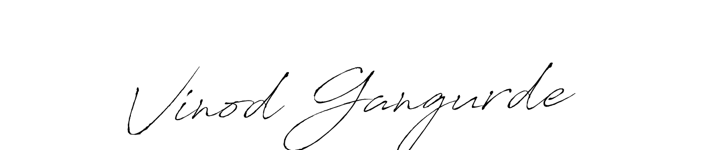 It looks lik you need a new signature style for name Vinod Gangurde. Design unique handwritten (Antro_Vectra) signature with our free signature maker in just a few clicks. Vinod Gangurde signature style 6 images and pictures png