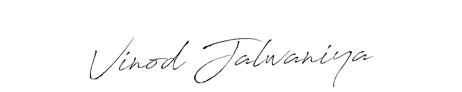 Vinod Jalwaniya stylish signature style. Best Handwritten Sign (Antro_Vectra) for my name. Handwritten Signature Collection Ideas for my name Vinod Jalwaniya. Vinod Jalwaniya signature style 6 images and pictures png