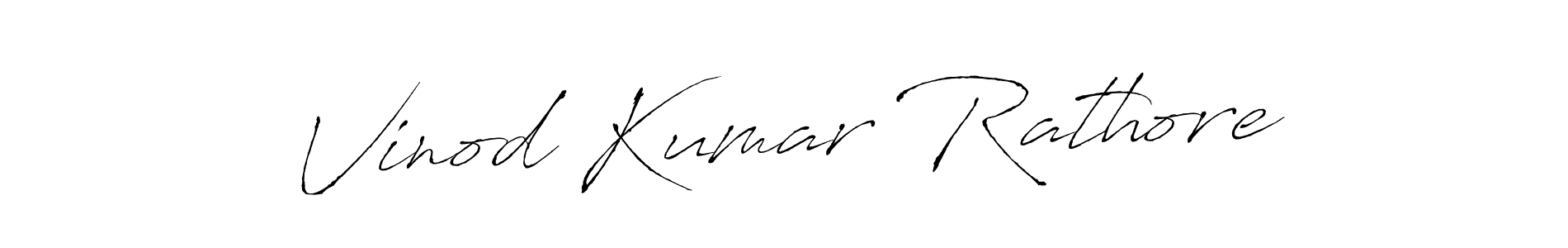 Vinod Kumar Rathore stylish signature style. Best Handwritten Sign (Antro_Vectra) for my name. Handwritten Signature Collection Ideas for my name Vinod Kumar Rathore. Vinod Kumar Rathore signature style 6 images and pictures png
