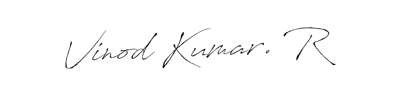 Here are the top 10 professional signature styles for the name Vinod Kumar. R. These are the best autograph styles you can use for your name. Vinod Kumar. R signature style 6 images and pictures png