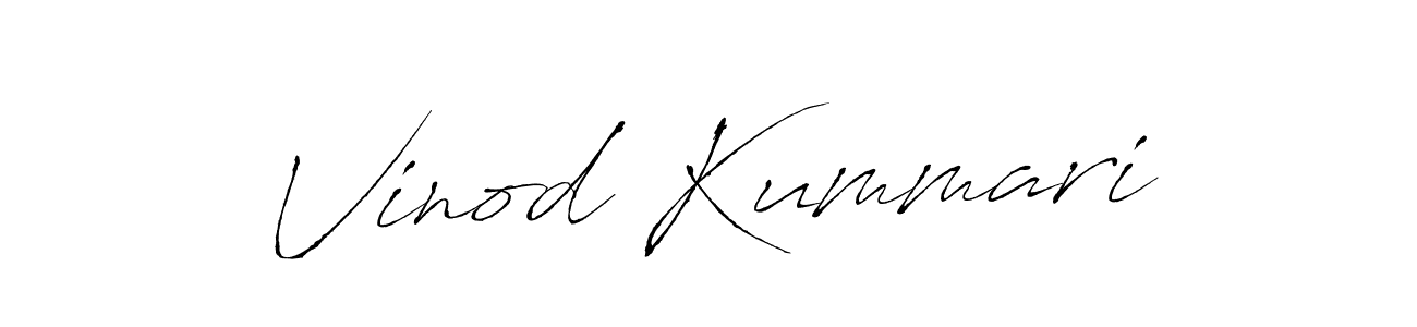 Use a signature maker to create a handwritten signature online. With this signature software, you can design (Antro_Vectra) your own signature for name Vinod Kummari. Vinod Kummari signature style 6 images and pictures png