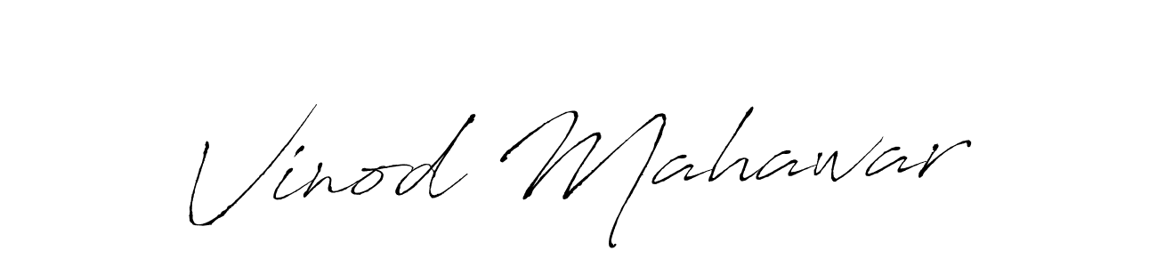 It looks lik you need a new signature style for name Vinod Mahawar. Design unique handwritten (Antro_Vectra) signature with our free signature maker in just a few clicks. Vinod Mahawar signature style 6 images and pictures png