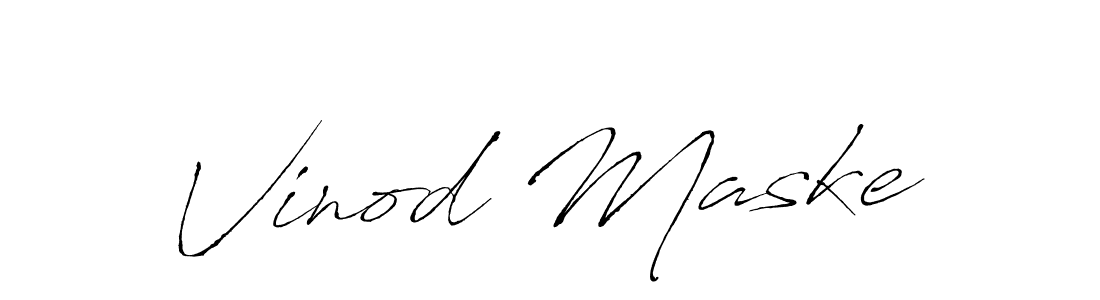It looks lik you need a new signature style for name Vinod Maske. Design unique handwritten (Antro_Vectra) signature with our free signature maker in just a few clicks. Vinod Maske signature style 6 images and pictures png
