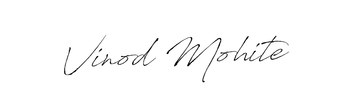 Similarly Antro_Vectra is the best handwritten signature design. Signature creator online .You can use it as an online autograph creator for name Vinod Mohite. Vinod Mohite signature style 6 images and pictures png