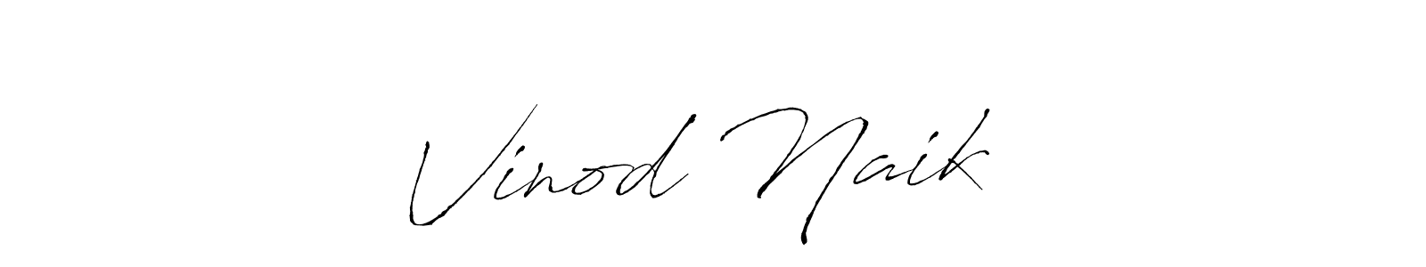 Use a signature maker to create a handwritten signature online. With this signature software, you can design (Antro_Vectra) your own signature for name Vinod Naik❤️. Vinod Naik❤️ signature style 6 images and pictures png