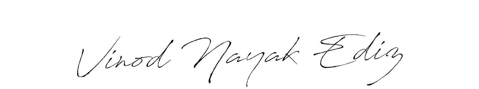 if you are searching for the best signature style for your name Vinod Nayak Ediz. so please give up your signature search. here we have designed multiple signature styles  using Antro_Vectra. Vinod Nayak Ediz signature style 6 images and pictures png
