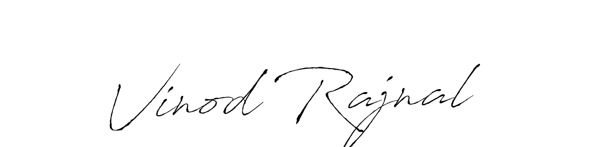 This is the best signature style for the Vinod Rajnal name. Also you like these signature font (Antro_Vectra). Mix name signature. Vinod Rajnal signature style 6 images and pictures png